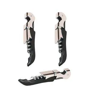 Professional Waiter Corkscrew Wine Openers Set(2PCS), Heavy Duty Stainless Steel Hinges Wine Key for Restaurant Waiters, Sommelier, Bartenders Professional Waiter Corkscrew Wine Openers Set(2PCS), Heavy Duty Stainless Steel Hinges Wine Key for Restaurant Waiters, Sommelier, Bartenders