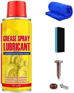 Anti Rust Remover Lubricant Spray,Rust Remover for Metal,Multi-Purpose Penetrating Oil for Protect & Restore,Fast-Acting Lubricant Rust Dissolver for Vehicles, Tools, Chains, Bolts and Hinges Anti Rust Remover Lubricant Spray,Rust Remover for Metal,Multi-Purpose Penetrating Oil for Protect & Restore,Fast-Acting Lubricant Rust Dissolver for Vehicles, Tools, Chains, Bolts and Hinges