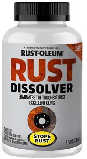Rust Dissolver Jelly | Heavy-Duty Corrosion Remover for Metal Tools, Cars, Bikes, Grills, Bolts, Firearms & More | 8 oz Rust Dissolver Jelly | Heavy-Duty Corrosion Remover for Metal Tools, Cars, Bikes, Grills, Bolts, Firearms & More | 8 oz