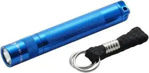 Solitaire LED 1-Cell AAA Flashlight Compact, Water-Resistant, Adjustable Beam Blue Solitaire LED 1-Cell AAA Flashlight Compact, Water-Resistant, Adjustable Beam Blue
