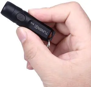 Rechargeable Keychain Flashlights, 650 High Lumens EDC Pocket Flashlights, Mini Flashlight BeBlack Rechargeable Keychain Flashlights, 650 High Lumens EDC Pocket Flashlights, Mini Flashlight BeBlack