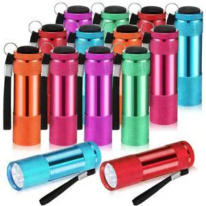 12 Pcs Mini Flashlights Bulk, Bright Aluminum Handheld Flash Lights with Lanyard, Small LED Flashlights for Night Reading Emergency Hurricane Camping Hiking Party Favors(Bright Colors) 12 Pcs Mini Flashlights Bulk, Bright Aluminum Handheld Flash Lights with Lanyard, Small LED Flashlights for Night Reading Emergency Hurricane Camping Hiking Party Favors(Bright Colors)