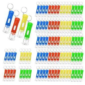 100 Pieces Mini Flashlight Keychain Bulk for decor, Assorted Colors Torch Keyring Flashlights LED Keychain Flashlights Small Keychain Light Hiking Camping Halloween Party Favors Goody Bag Stuffers 100 Pieces Mini Flashlight Keychain Bulk for decor, Assorted Colors Torch Keyring Flashlights LED Keychain Flashlights Small Keychain Light Hiking Camping Halloween Party Favors Goody Bag Stuffers