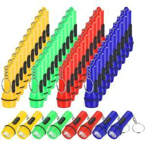 48 Pcs Mini Flashlight Keychain Bulk Assorted Colors Portable LED Flashlight Torch Keyring Small Key Chain Light for Hiking Camping Cycling Party Favors Travel Night Reading Emergency(Colorful) 48 Pcs Mini Flashlight Keychain Bulk Assorted Colors Portable LED Flashlight Torch Keyring Small Key Chain Light for Hiking Camping Cycling Party Favors Travel Night Reading Emergency(Colorful)