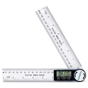 Digital Angle Finder Protractor, 3rd Generation Quick Display Angle Gauge Ruler, 7-Inch (200mm) Professional Measuring Tool for Woodworking, Carpentry, and Construction Digital Angle Finder Protractor, 3rd Generation Quick Display Angle Gauge Ruler, 7-Inch (200mm) Professional Measuring Tool for Woodworking, Carpentry, and Construction