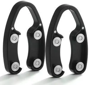2 Pack Design Wine Foil Cutter, Wine Bottle Opener Accessory, Gift for Wine Lovers, Black 2 Pack Design Wine Foil Cutter, Wine Bottle Opener Accessory, Gift for Wine Lovers, Black