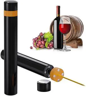 Mini Wine Opener | Travel Portable Pocket Air Pressure Pump Wine Bottle Opener | Assemblable Design Corkscrew 7S Quick Bottle Opening | for Home, Restaurant, Party,Wine Lovers Mini Wine Opener | Travel Portable Pocket Air Pressure Pump Wine Bottle Opener | Assemblable Design Corkscrew 7S Quick Bottle Opening | for Home, Restaurant, Party,Wine Lovers