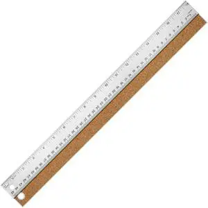 Metal Ruler with Cork Backing, 18 Inch Stainless Steel Rulers 18 inch Metal Ruler - Imperial and Metric - Non-Slip Prevent Ink Leakage - for School Office Engineering Tools Metal Ruler with Cork Backing, 18 Inch Stainless Steel Rulers 18 inch Metal Ruler - Imperial and Metric - Non-Slip Prevent Ink Leakage - for School Office Engineering Tools