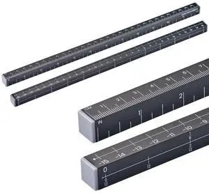 MeasureMate Learning Ruler, Four-Sided Math Tool for Students, Teaching Number Lines, Fraction Line, with Metric and Imperial, Black, 2-Pack MeasureMate Learning Ruler, Four-Sided Math Tool for Students, Teaching Number Lines, Fraction Line, with Metric and Imperial, Black, 2-Pack