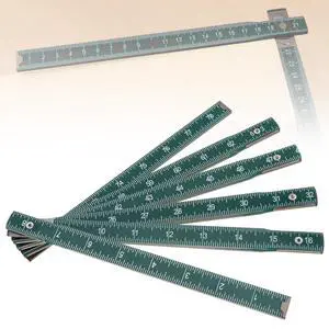 Folding Wooden Stick Ruler, Inch & Metric (78-inch/2-Meter When Straight), Foldable Rule for Carpenters Folding rulers, 0-180 Degree Angle, Adjustable Folding Wooden Stick Ruler, Inch & Metric (78-inch/2-Meter When Straight), Foldable Rule for Carpenters Folding rulers, 0-180 Degree Angle, Adjustable