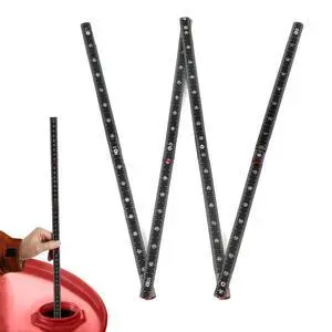 Fuel Tank Measuring Stick 10 Fold to 78", Wooden Oil Tank Measuring Stick, Oil Tank Gauge Measuring Stick, Folding Measuring Stick Ruler for Oil Tank (1PCS Wooden Measuring Stick) Fuel Tank Measuring Stick 10 Fold to 78", Wooden Oil Tank Measuring Stick, Oil Tank Gauge Measuring Stick, Folding Measuring Stick Ruler for Oil Tank (1PCS Wooden Measuring Stick)