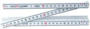 61602 MaxiFlex Folding Ruler, Metric, Outside Reading 61602 MaxiFlex Folding Ruler, Metric, Outside Reading