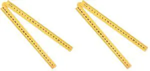 Folding Meter Stick | Measure in Inches, Centimeters, Millimeters and Meters | Learn Metric and Imperial Measurement Systems (Pack of 2) Folding Meter Stick | Measure in Inches, Centimeters, Millimeters and Meters | Learn Metric and Imperial Measurement Systems (Pack of 2)