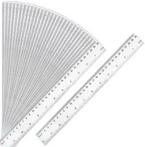 30 Packs Plastic Clear Rulers Bulk for Classroom, 12 Inch Ruler 30 Packs Plastic Clear Rulers Bulk for Classroom, 12 Inch Ruler
