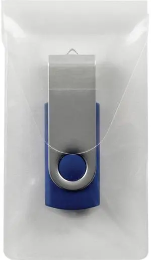 Self-Adhesive Poly USB Flash Drive Pocket, 2"W x 3,5"H, Clear 6 per Pack (68150) Self-Adhesive Poly USB Flash Drive Pocket, 2"W x 3,5"H, Clear 6 per Pack (68150)