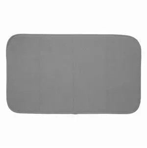 Premium Reversible Dish Drying Mat for Kitchen: 16" x 28" Ultra-Absorbent, Long-Lasting, No Condensation, and Oversized for Large Pots and Pans - 1 Pack, Pewter Premium Reversible Dish Drying Mat for Kitchen: 16" x 28" Ultra-Absorbent, Long-Lasting, No Condensation, and Oversized for Large Pots and Pans - 1 Pack, Pewter