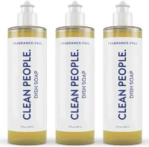 Liquid Dish Soap - Clean, Simple Ingredients - Extra Scrubbing Power (Fragrance Free) 12 fl. oz (3 Pack) Liquid Dish Soap - Clean, Simple Ingredients - Extra Scrubbing Power (Fragrance Free) 12 fl. oz (3 Pack)