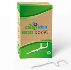 EcoFlossers 300ct, Eco Friendly Flossers for Adults & Kids EcoFlossers 300ct, Eco Friendly Flossers for Adults & Kids