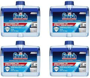 Dual Action Dishwasher Cleaner: Fight Grease & Limescale, Fresh 8.45 oz.(Pack of 4) Dual Action Dishwasher Cleaner: Fight Grease & Limescale, Fresh 8.45 oz.(Pack of 4)