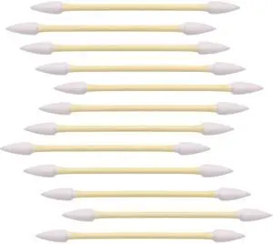 1200pcs Precision Tip Cotton Swabs for Makeup, Bamboo Sticks and Double Pointed 1200pcs Precision Tip Cotton Swabs for Makeup, Bamboo Sticks and Double Pointed