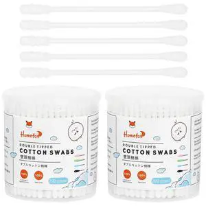 Cotton Swabs Spiral Slim - 400 Count Organic Cotton Buds Double Side Tightly Wrapped Cotton Tips Paper Stick Soft Gentle Lint-Free Cruelty-Free, Round & Spiral (White) Cotton Swabs Spiral Slim - 400 Count Organic Cotton Buds Double Side Tightly Wrapped Cotton Tips Paper Stick Soft Gentle Lint-Free Cruelty-Free, Round & Spiral (White)