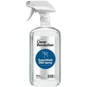 Dish Spray, Powerful Formula Cuts Through Grease, Compatible with Dawn Powerwash Sprayers and Foamers, Fragrance Free, 18 Fl Oz - Made in USA Dish Spray, Powerful Formula Cuts Through Grease, Compatible with Dawn Powerwash Sprayers and Foamers, Fragrance Free, 18 Fl Oz - Made in USA