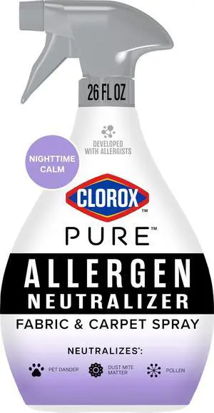 PURE Allergen Neutralizer Fabric and Carpet Spray, Nighttime Calm, 26 Fluid Ounces PURE Allergen Neutralizer Fabric and Carpet Spray, Nighttime Calm, 26 Fluid Ounces