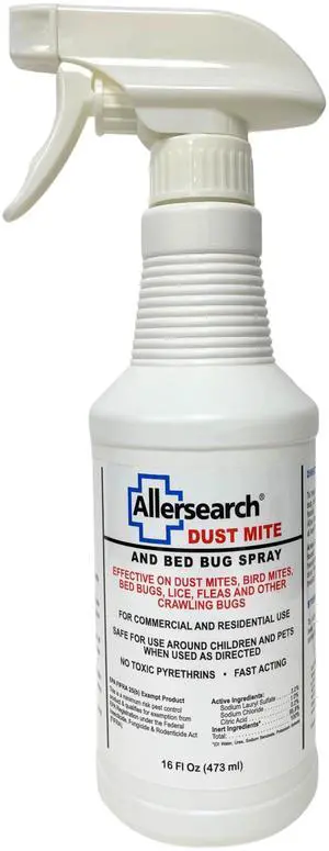 Dust Mite and Bed Bug Spray 16 oz Dust Mite and Bed Bug Spray 16 oz
