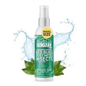 Travel Size Bed Bug & Insect Repellent, Natural, TSA Approved Indoor Pest Control Spray for Travel & Home, Plant-Based Dust Mite, Ant, Spider, Fly Killer, Peppermint Scent, 3.4 Fl Oz Travel Size Bed Bug & Insect Repellent, Natural, TSA Approved Indoor Pest Control Spray for Travel & Home, Plant-Based Dust Mite, Ant, Spider, Fly Killer, Peppermint Scent, 3.4 Fl Oz