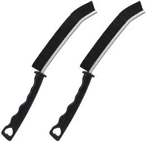 2pcs Hard Bristle Crevice Brush, Gap & Grout Cleaner, Tile & Kitchen Window Bathroom Crevice Cleaning Tool 2pcs Hard Bristle Crevice Brush, Gap & Grout Cleaner, Tile & Kitchen Window Bathroom Crevice Cleaning Tool