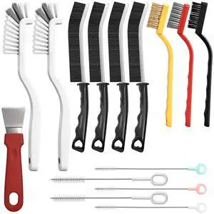 15Pcs Household Gap Cleaning Brush Set, Grout Cleaner Brush, Hard Bristle Crevice Cleaning Tool, Deep Cleaning of Kitchens and Bathrooms' inaccessible Corners and Recesses 15Pcs Household Gap Cleaning Brush Set, Grout Cleaner Brush, Hard Bristle Crevice Cleaning Tool, Deep Cleaning of Kitchens and Bathrooms' inaccessible Corners and Recesses