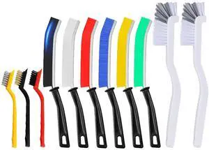 11PCS Crevice Cleaning Brush Set, Deep Cleaning Groove Gap Cleaning Tool Ideal for Kitchen, Bathroom, Tiles, Corner, Grout, Sink, Faucet, Cup, Teapot, Bottle, Blender 11PCS Crevice Cleaning Brush Set, Deep Cleaning Groove Gap Cleaning Tool Ideal for Kitchen, Bathroom, Tiles, Corner, Grout, Sink, Faucet, Cup, Teapot, Bottle, Blender