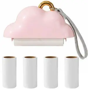 Mini Travel Size Lint Roller, Reusable Pet Hair Remover for Clothes,150 Refillable Sheets, Pink | Portable Lint Roller for Essentials & Travel Accessories Mini Travel Size Lint Roller, Reusable Pet Hair Remover for Clothes,150 Refillable Sheets, Pink | Portable Lint Roller for Essentials & Travel Accessories