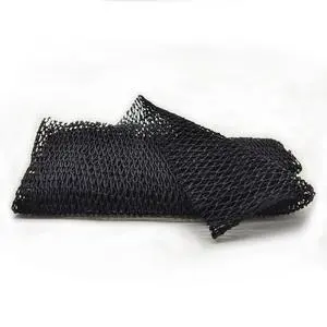 African Net Sponge - Authentic Exfoliating Bath Wash Cloth, Black Owned, Long Body Scrubber, Shower & Bath Accessories for Dead Skin Removal (Black) African Net Sponge - Authentic Exfoliating Bath Wash Cloth, Black Owned, Long Body Scrubber, Shower & Bath Accessories for Dead Skin Removal (Black)