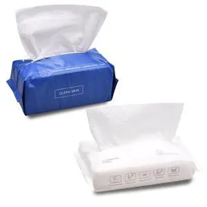 Extra Thick Disposable Face Towels, 80 Count, Large 7.9 x 7.9 in, Soft Dry Facial Tissues for Sensitive Skin, 75gsm, Includes 30 Travel Towels (7.9 x 5.9 in), Lint-Free, Portable Packs Extra Thick Disposable Face Towels, 80 Count, Large 7.9 x 7.9 in, Soft Dry Facial Tissues for Sensitive Skin, 75gsm, Includes 30 Travel Towels (7.9 x 5.9 in), Lint-Free, Portable Packs