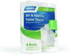 40276 Toilet Tissue, 1 Pack of 4 Rolls, White 40276 Toilet Tissue, 1 Pack of 4 Rolls, White