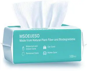 Soft Dry Wipes Cotton Facial Tissues, 100 Count Disposable Face Towels, Cotton Face Towel for Sensitive Skin, Facial Cleansing, Makeup Removing, Surface Cleaning Soft Dry Wipes Cotton Facial Tissues, 100 Count Disposable Face Towels, Cotton Face Towel for Sensitive Skin, Facial Cleansing, Makeup Removing, Surface Cleaning