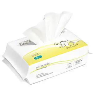100% Cotton Dry Wipes, USDA Certified Baby Wipes, Soft & Gentle, Hypoallergenic & Unscented for Baby Sensitive Skin, Use Wet/Dry for Diaper Changes, Meals & Cleanup, Pack of 1, 100 pcs 100% Cotton Dry Wipes, USDA Certified Baby Wipes, Soft & Gentle, Hypoallergenic & Unscented for Baby Sensitive Skin, Use Wet/Dry for Diaper Changes, Meals & Cleanup, Pack of 1, 100 pcs