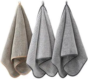 3 Pack Microfiber Hand Towels for Bathroom, Ultra Soft & Super Absorbent 3 Pack Microfiber Hand Towels for Bathroom, Ultra Soft & Super Absorbent
