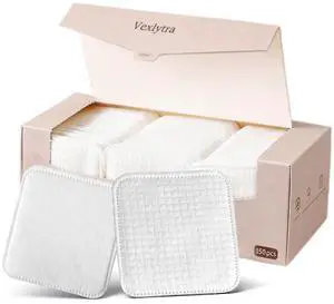 Large Cotton Pads for Face (150 Count) Upgraded Edges, No Tear & Lint-Free, Triple-Layer Thick Rounds for Makeup Remover, Toner, Exfoliation & Skincare Large Cotton Pads for Face (150 Count) Upgraded Edges, No Tear & Lint-Free, Triple-Layer Thick Rounds for Makeup Remover, Toner, Exfoliation & Skincare