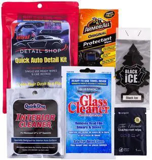 Car Dashboard Cleaning Kit | Interior Car Detailing Kit Includes Dashboard Cleaning Wipes, Dashboard Protectant Wipes, Electronic Screen Wipes, Glass Wipes, & Black Ice Air Freshener Car Dashboard Cleaning Kit | Interior Car Detailing Kit Includes Dashboard Cleaning Wipes, Dashboard Protectant Wipes, Electronic Screen Wipes, Glass Wipes, & Black Ice Air Freshener