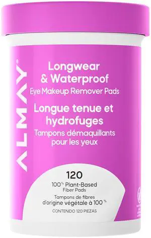 Longwear & Waterproof Eye Makeup Remover Pads, 120 count(Packaging May Vary) Longwear & Waterproof Eye Makeup Remover Pads, 120 count(Packaging May Vary)