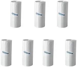 Mini Trash Bags for Mini Trash Can,7 Rolls White Trash Bags for Desktop Wastebasket of Various Sizes,105 Count Total Mini Trash Bags for Mini Trash Can,7 Rolls White Trash Bags for Desktop Wastebasket of Various Sizes,105 Count Total