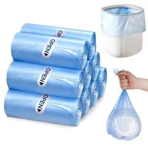 0.5 Gallon Mini Trash Bags, 300 Count Desktop Wastebasket Bin Liners, Small Plastic Bags for Home Office Kitchen, Blue 0.5 Gallon Mini Trash Bags, 300 Count Desktop Wastebasket Bin Liners, Small Plastic Bags for Home Office Kitchen, Blue