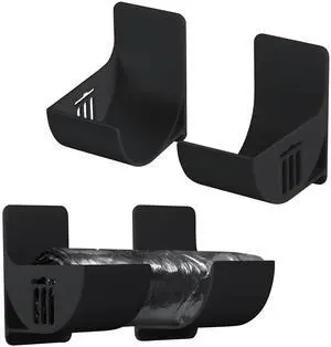 4pcs 2.5 Inch Small Trash Bag Holder, Plastic Trash Bag Dispenser Roll Holder Wall Mount Shopping Grocery Roll Organizer for Cabinet Kitchen Organization and Storage Rack (Black) 4pcs 2.5 Inch Small Trash Bag Holder, Plastic Trash Bag Dispenser Roll Holder Wall Mount Shopping Grocery Roll Organizer for Cabinet Kitchen Organization and Storage Rack (Black)