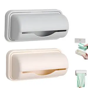2 Pcs Small Trash Bag Dispenser For Kitchen Bathroom Toilet Organization 2 Pcs Small Trash Bag Dispenser For Kitchen Bathroom Toilet Organization