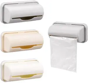 3Pcs Trash Bag Dispenser, Wall Mount Trash Bag Holder, Plastic Grocery Bag Holder Large Opening Design Easy to Take Out for Kitchen Bathroom Toilet,5.9 x 2.36 x 2.9 3Pcs Trash Bag Dispenser, Wall Mount Trash Bag Holder, Plastic Grocery Bag Holder Large Opening Design Easy to Take Out for Kitchen Bathroom Toilet,5.9 x 2.36 x 2.9