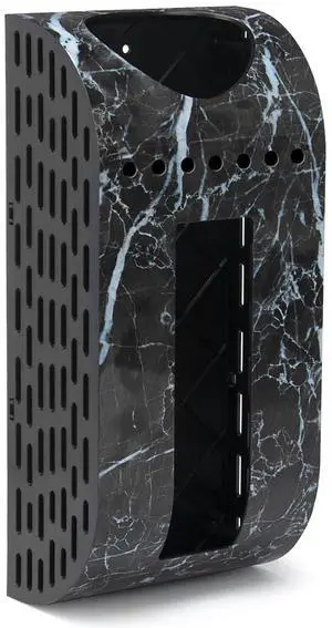 Plastic Bag Holder Black Marble-Look Wall Mount Grocery Bag Holder for Plastic Bags, Easy Install Grocery Bag Storage Dispenser for Wall, Door, Inside Cabinet, Space Saving Design Plastic Bag Holder Black Marble-Look Wall Mount Grocery Bag Holder for Plastic Bags, Easy Install Grocery Bag Storage Dispenser for Wall, Door, Inside Cabinet, Space Saving Design