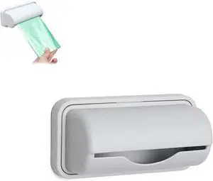 Gray Wall Mounted Trash Bag Dispenser, Small Trash Bags Containers, Kitchen Organization Accessories, Plastic Bag Storage Holder, Extractable Garbage Bag Storage Box, Adhesive Garbage Boxes Gray Wall Mounted Trash Bag Dispenser, Small Trash Bags Containers, Kitchen Organization Accessories, Plastic Bag Storage Holder, Extractable Garbage Bag Storage Box, Adhesive Garbage Boxes