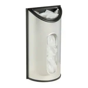 Stainless Steel Plastic Bag Saver & Trash Bag Dispenser, Wall-Mounted Plastic Bag Organizer for Kitchen, Pantry, Garage, Durable Stainless Steel Storage for Grocery Bags and Space-Saving Stainless Steel Plastic Bag Saver & Trash Bag Dispenser, Wall-Mounted Plastic Bag Organizer for Kitchen, Pantry, Garage, Durable Stainless Steel Storage for Grocery Bags and Space-Saving